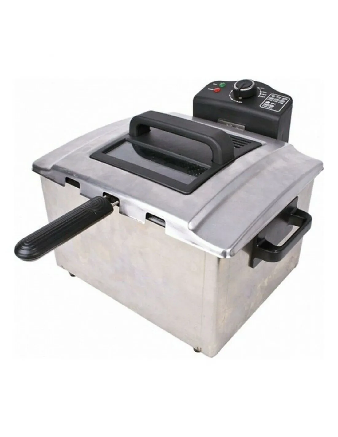 Friggitrice COMELEC FR5001 5 L 1600W Acciaio inossidabile Bianco Multicolore 1600 W