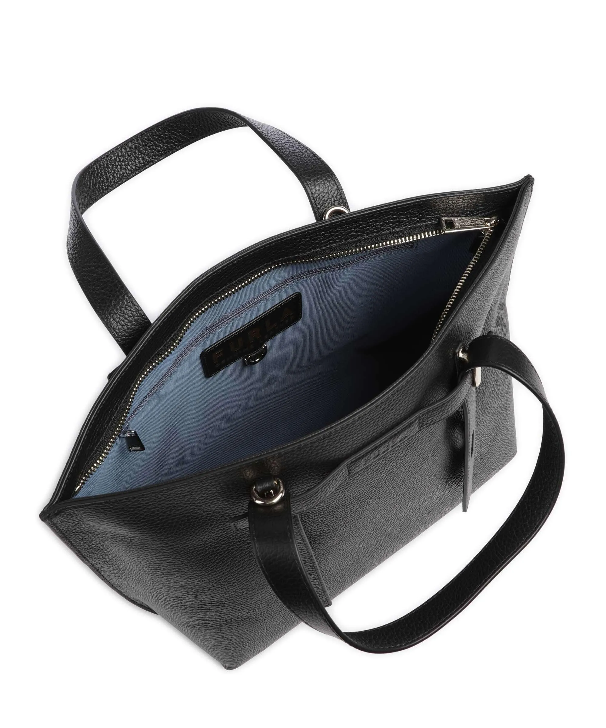  Furla Giove M Borsa shopper pelle granulata nero  