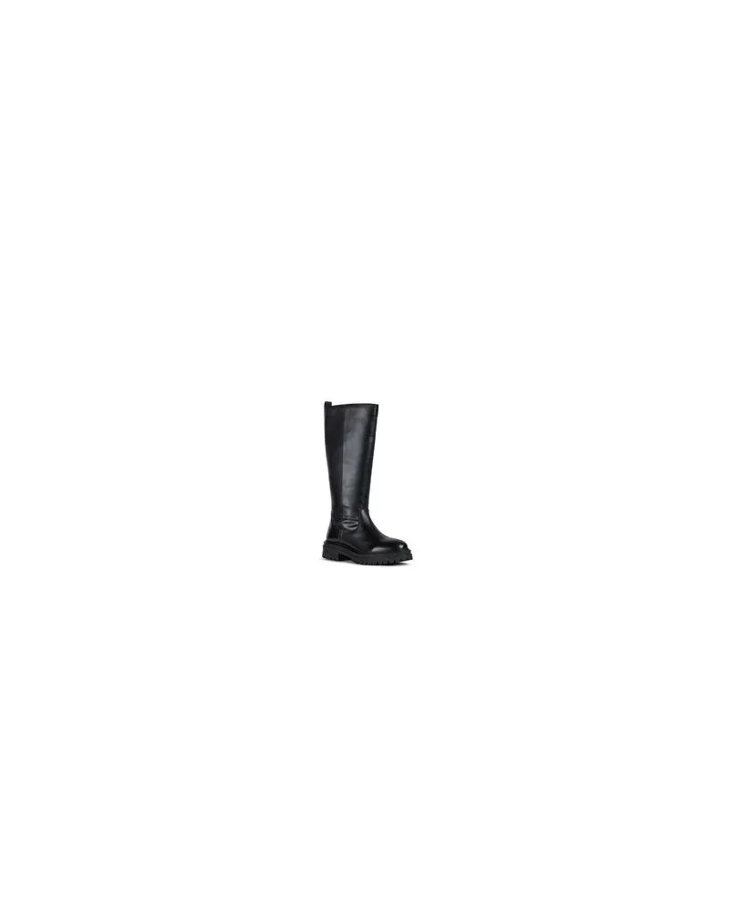 GEOX IRIDEA D04HRC stivale alto nero pelle