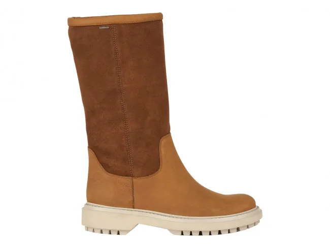 GEOX STIVALI ABX DONNA INVERNO D94AYD 02276 C6777  ASHEELY AMPHIBIOX TABACCO