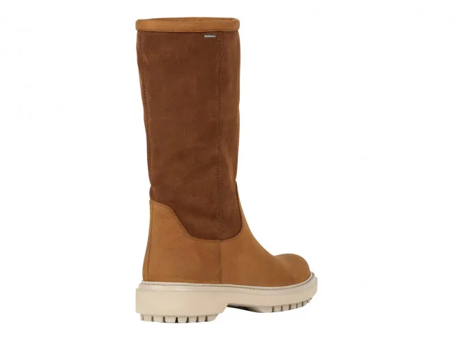 GEOX STIVALI ABX DONNA INVERNO D94AYD 02276 C6777  ASHEELY AMPHIBIOX TABACCO