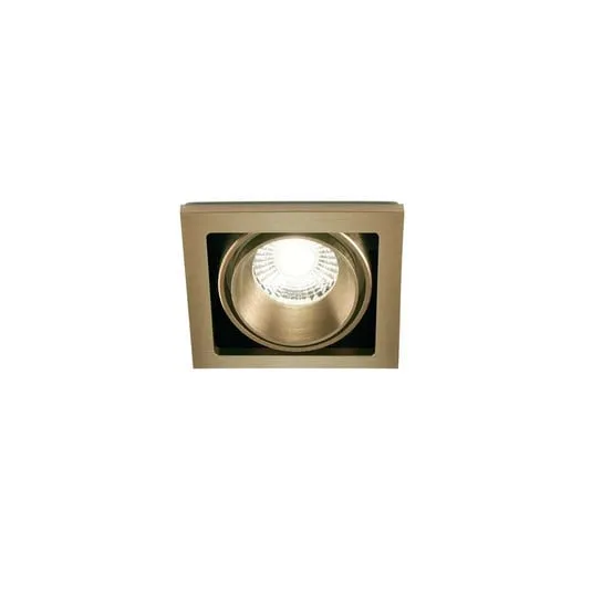 Ghost 1 Spot a Incasso 6W 2700/3000K Brass - LIGHT-POINT | Acquista online