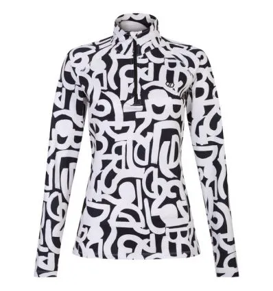Giacca da sci da donna Dare2B Divulge Core Stretch (Black & white Graffiti Print)