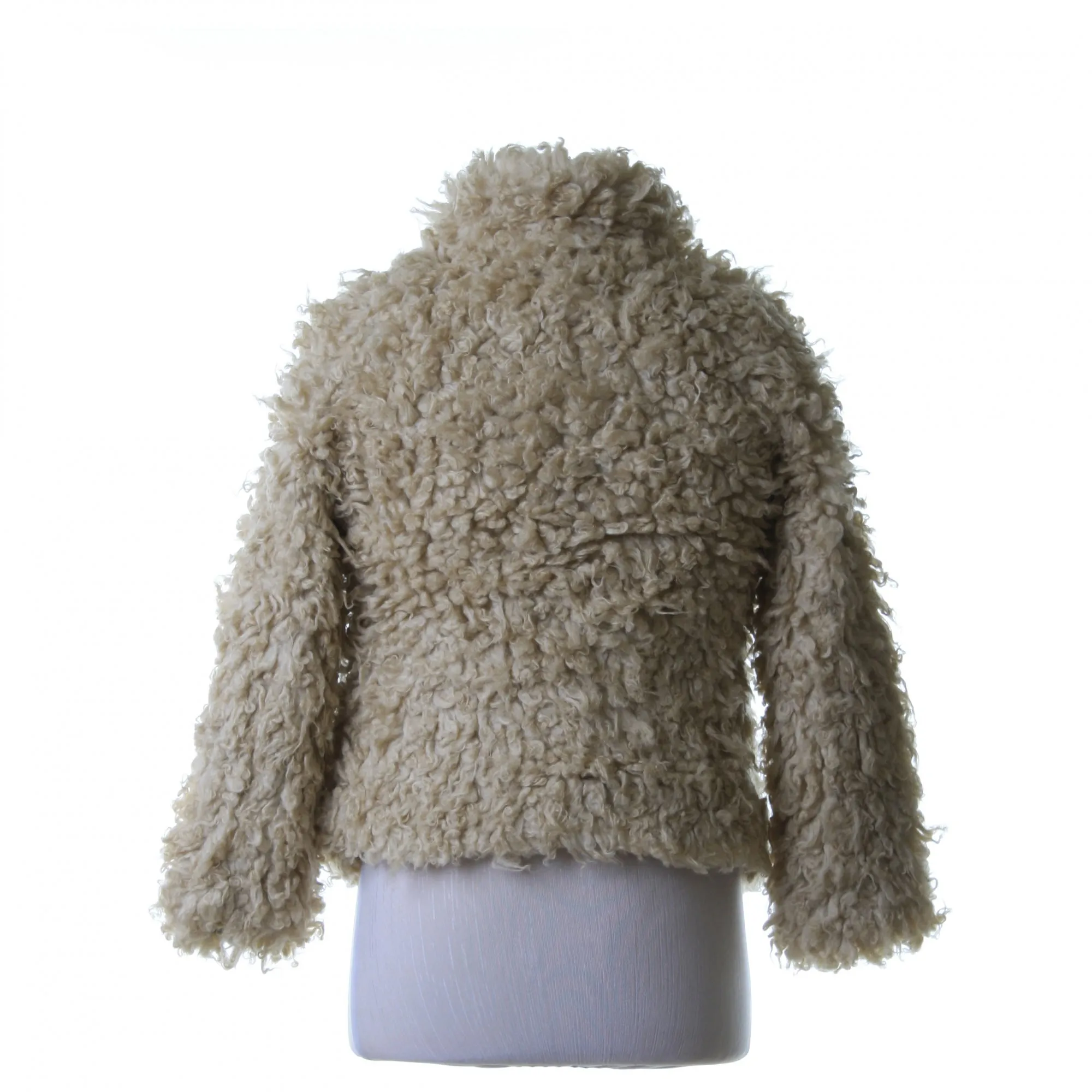 Giacca Eco-Pelliccia Vaniglia