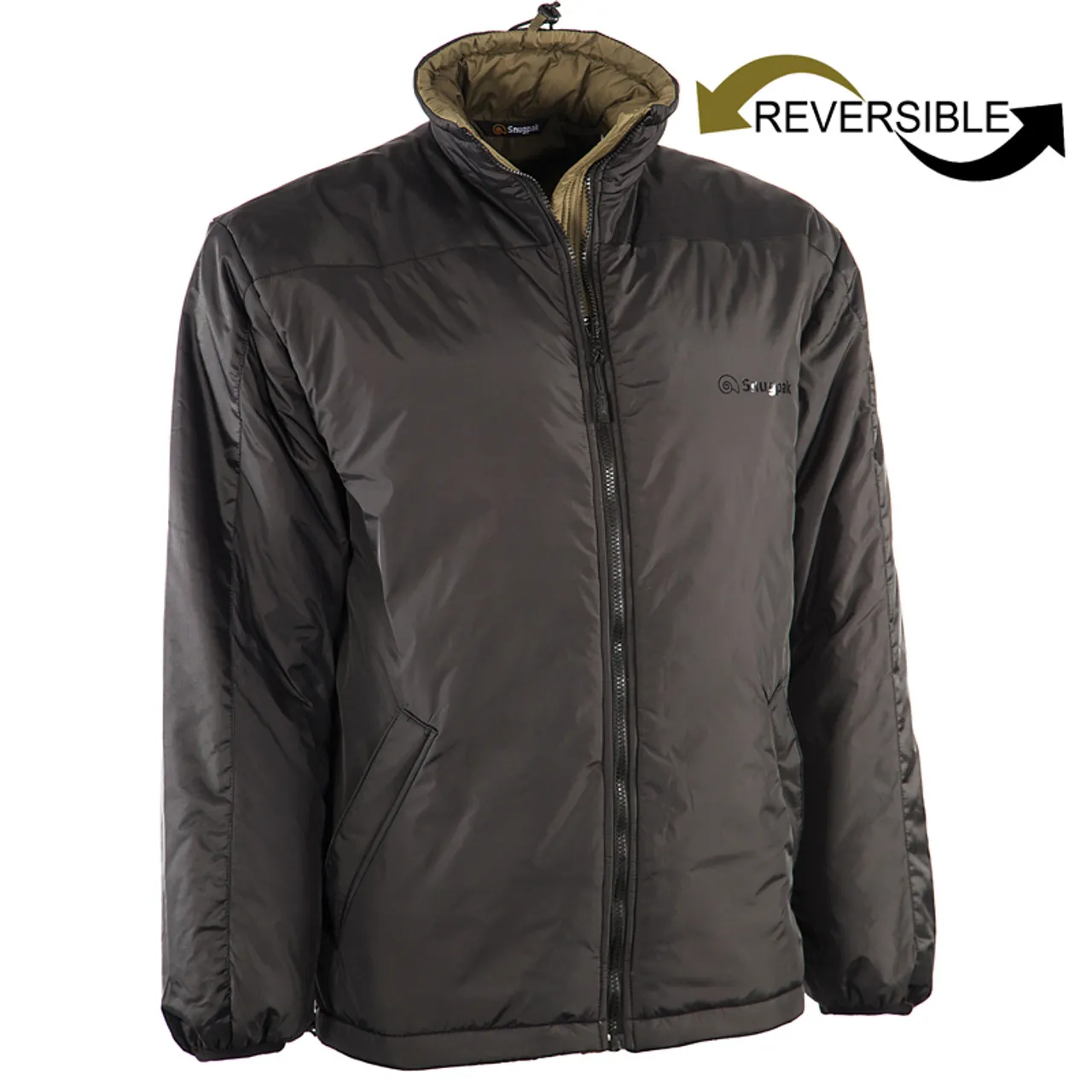 Giacca reversibile Snugpak Stylisha oliva nera