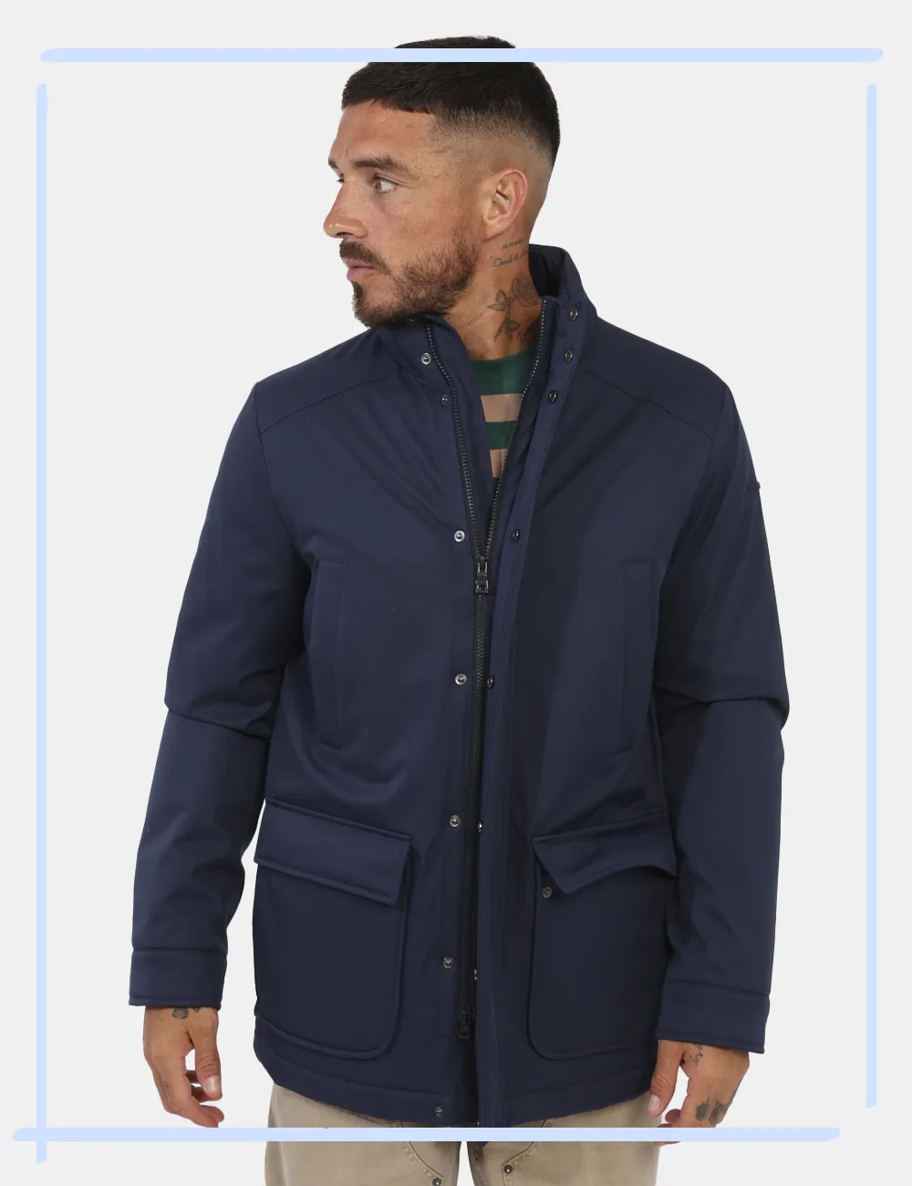 Giaccone Geox Blu