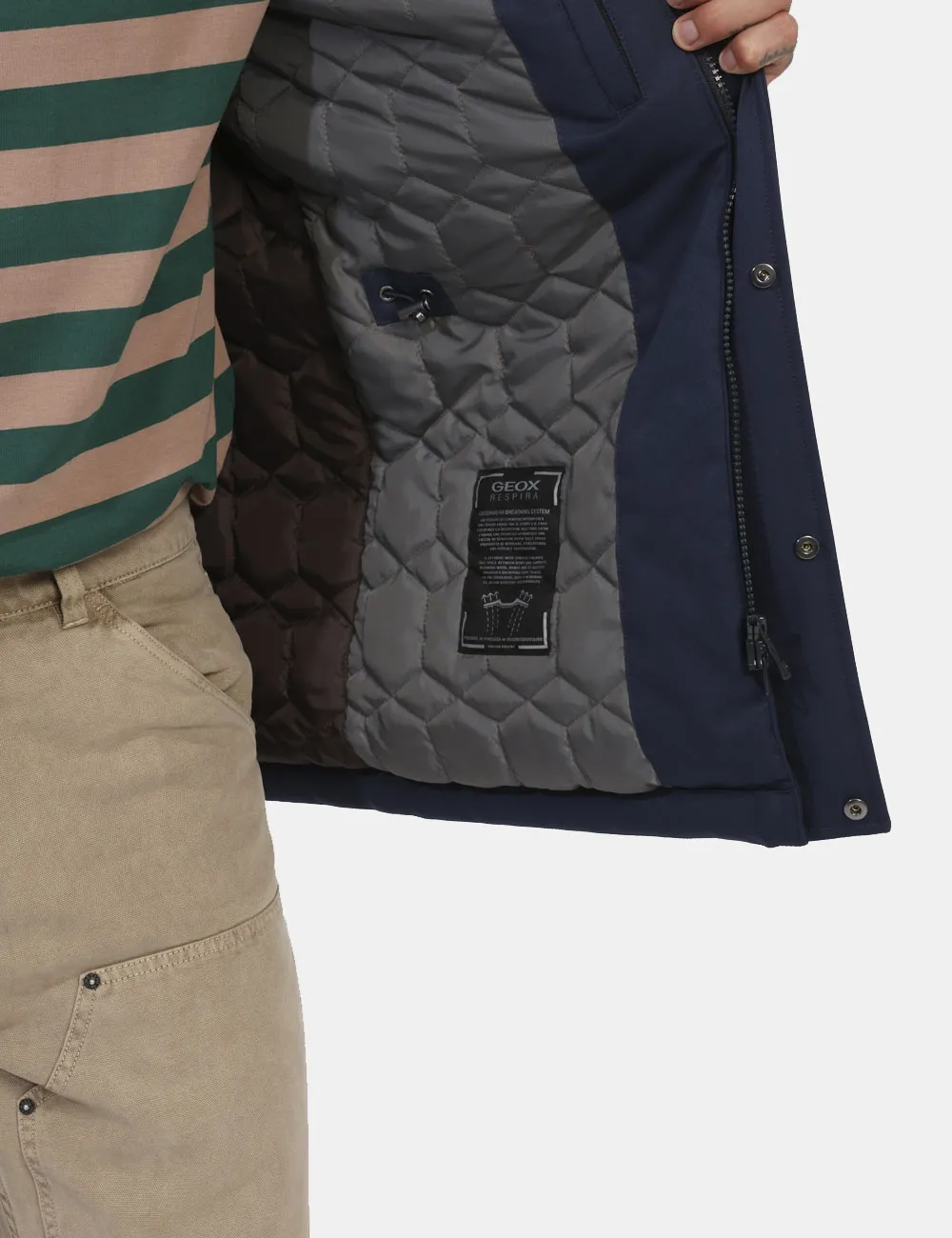 Giaccone Geox Blu
