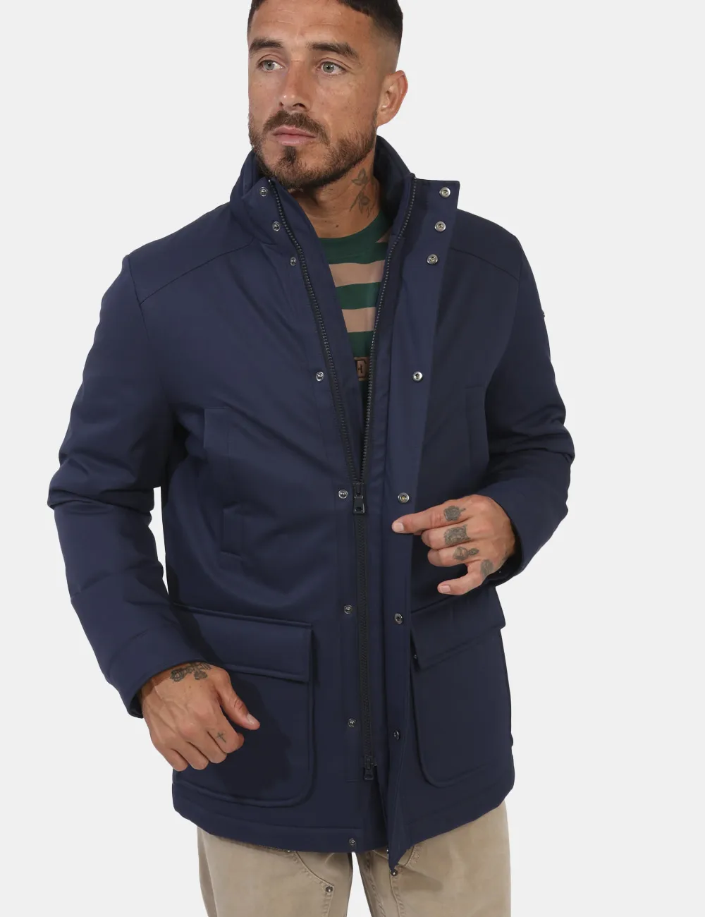 Giaccone Geox Blu