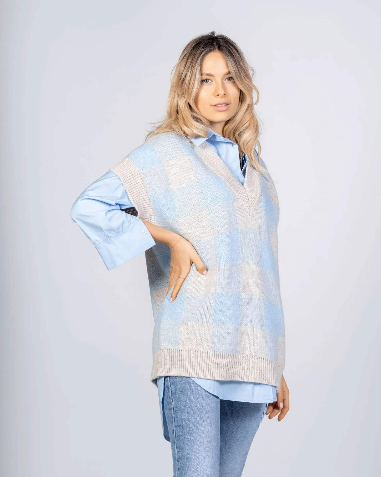 Gilet comodo manica corta