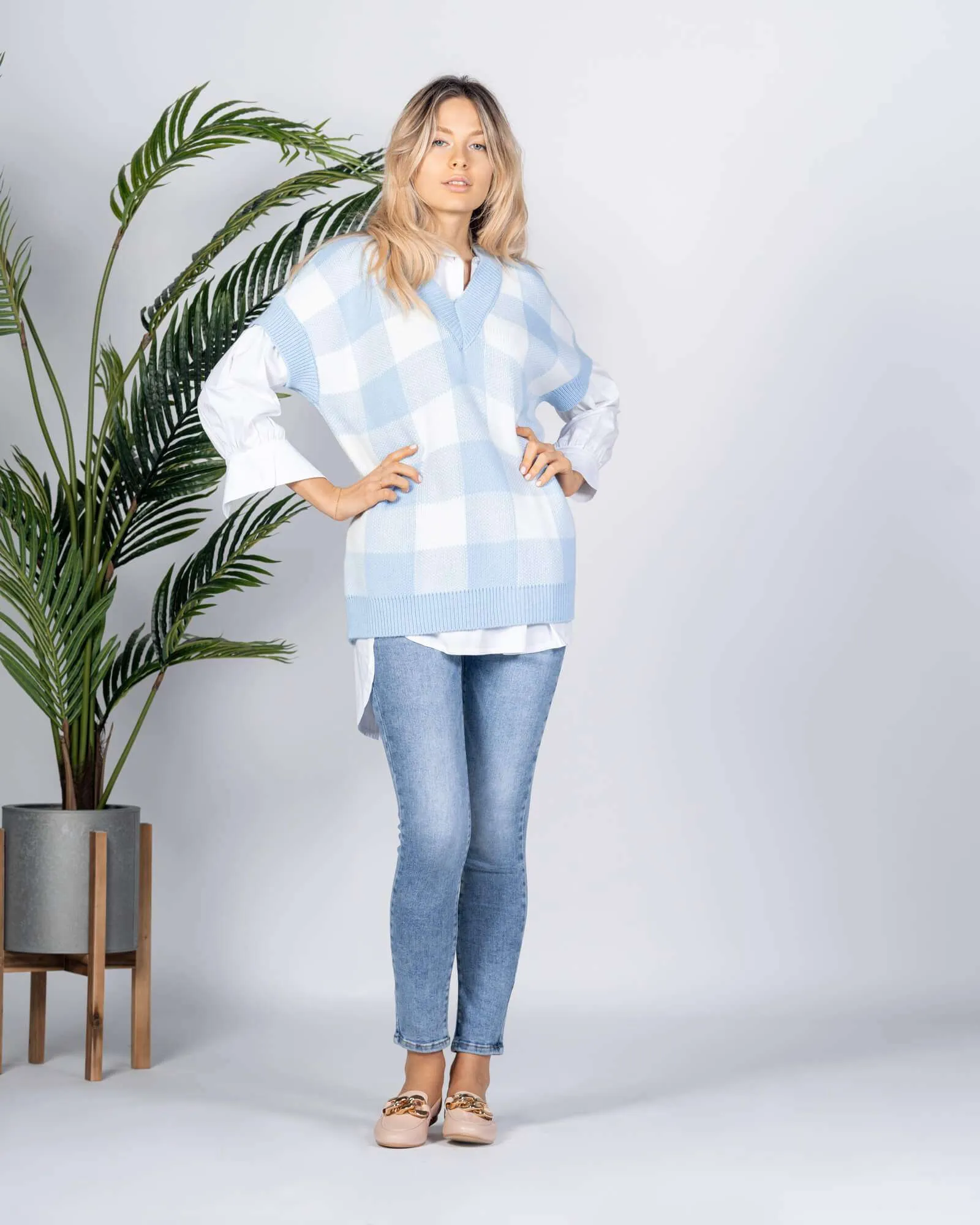 Gilet comodo manica corta
