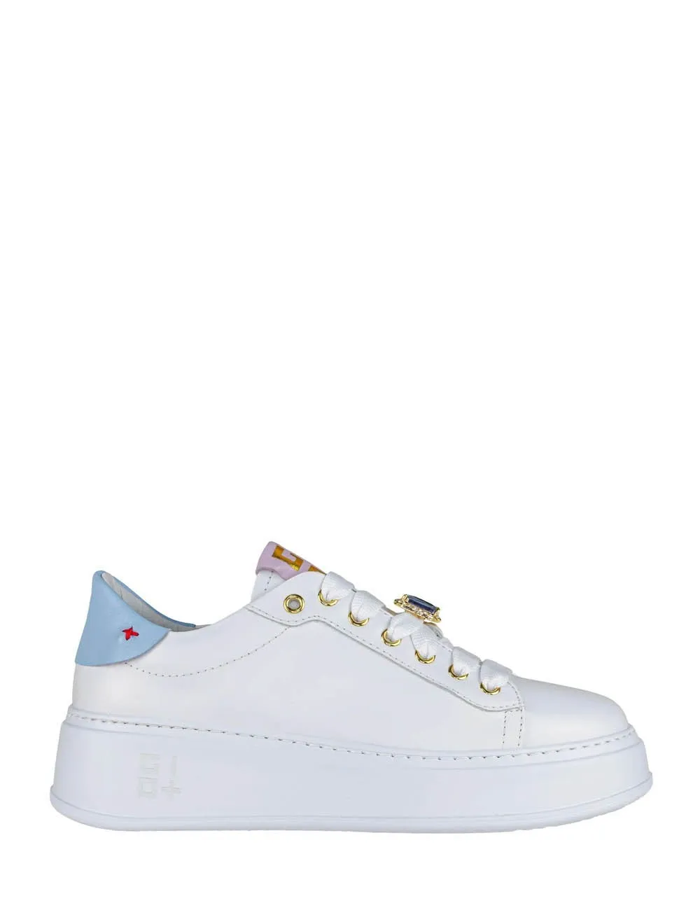 Gio+     SNEAKERS PIA166A COMBI BIANCO LILLA