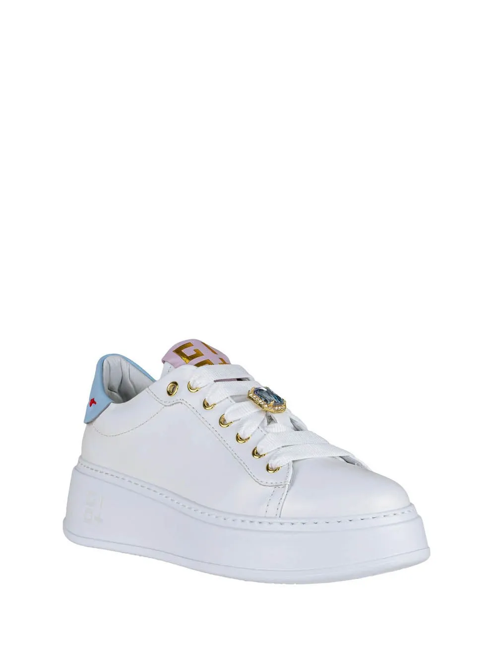 Gio+     SNEAKERS PIA166A COMBI BIANCO LILLA