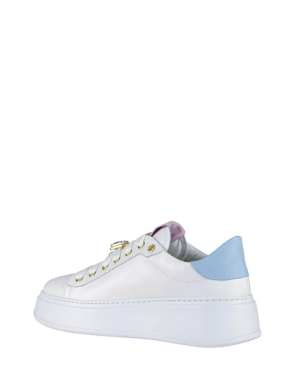 Gio+     SNEAKERS PIA166A COMBI BIANCO LILLA