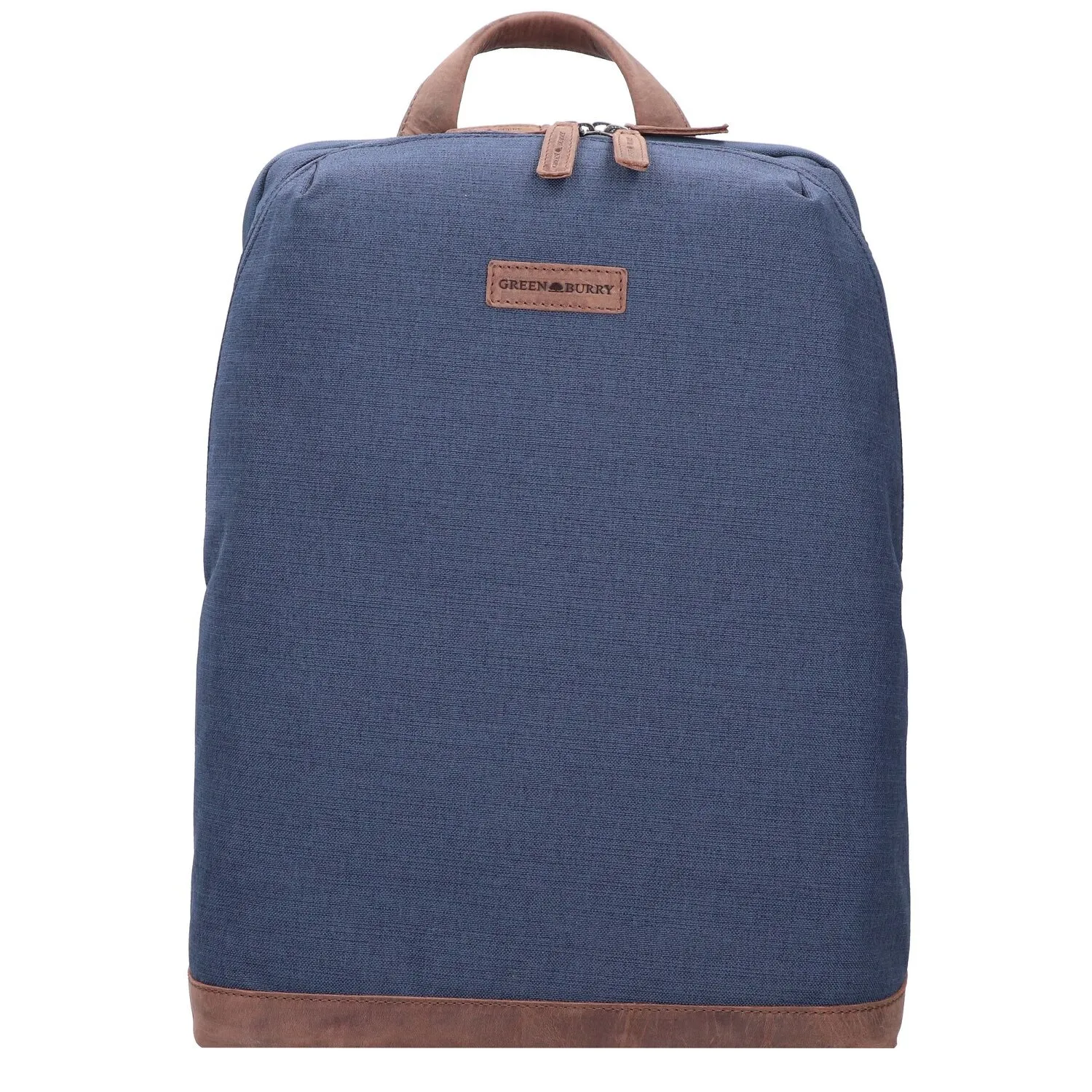 Greenburry Zaino Derby in PET riciclato Scomparto per laptop da 43 cm