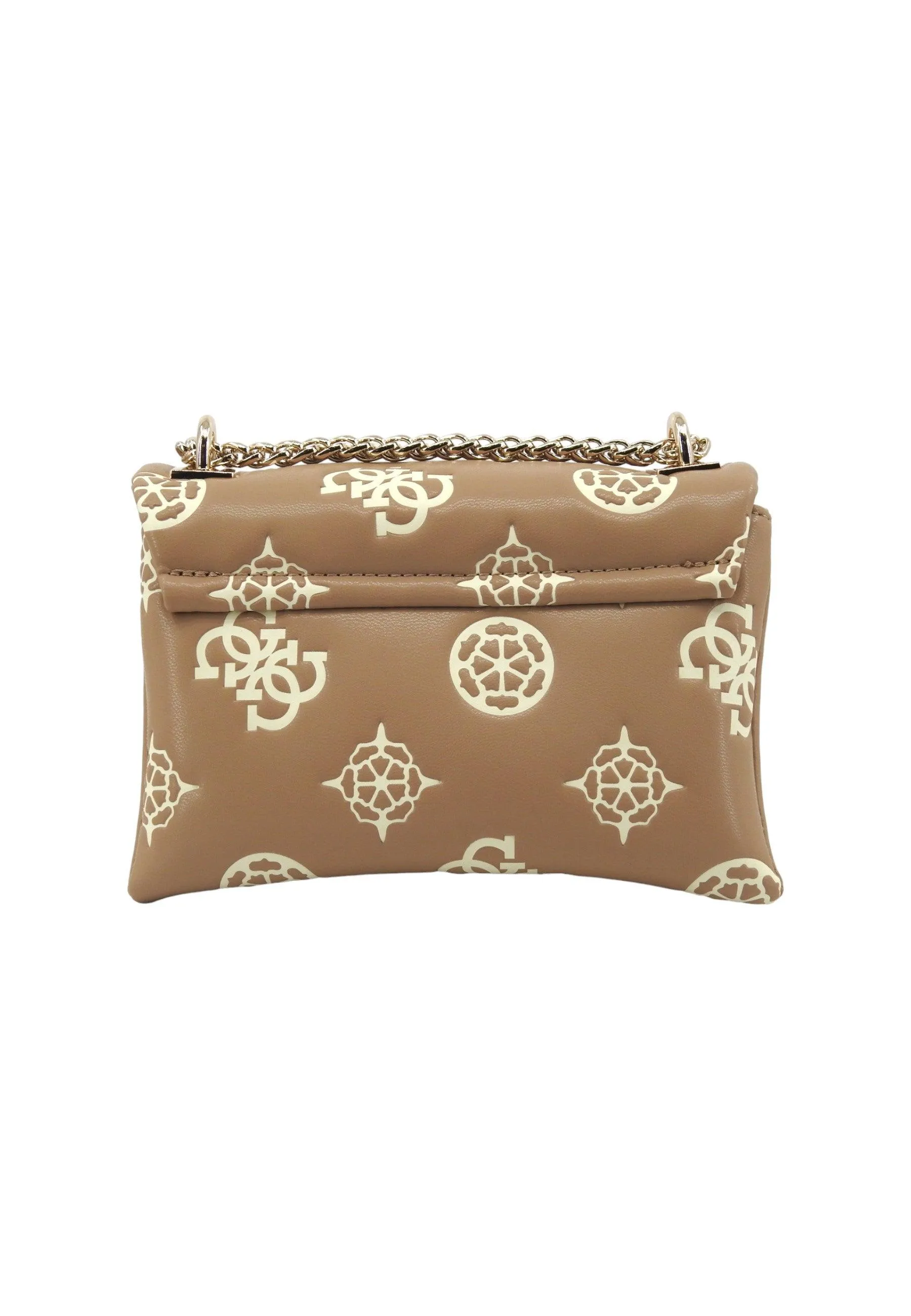 GUESS Dessa Mini Borsa Tracolla Donna Taupe Logo PG931478