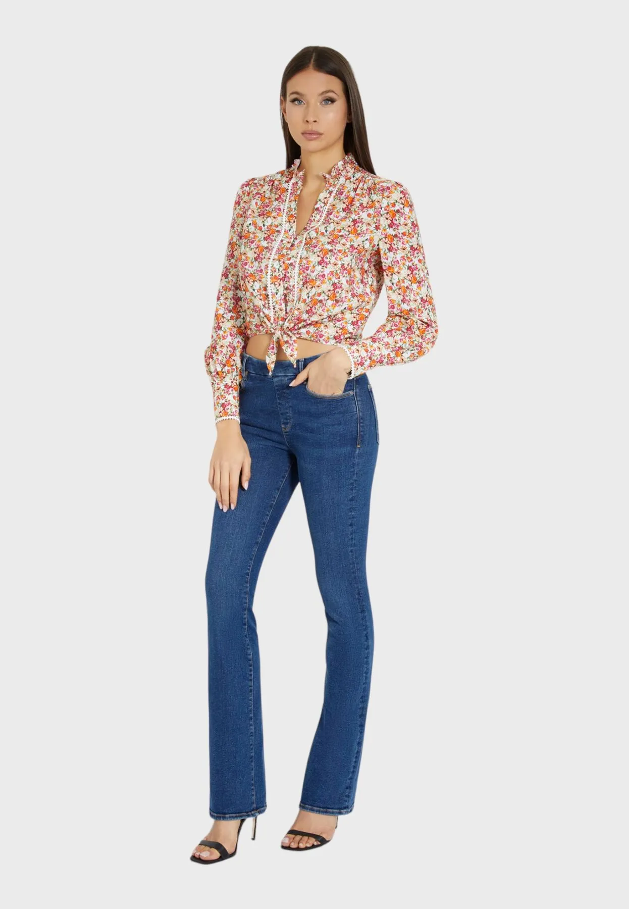 Guess  ---------    ------------ jeans donna 2024 abbigliamento 7626101484469