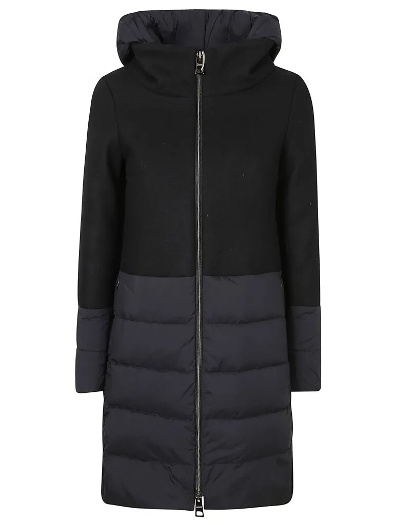 HERNOPARKA LANA DIAGONALE E ECO-AGE Black