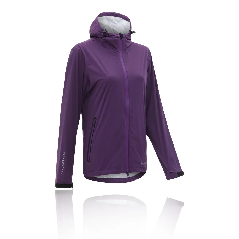 Higher State Mountain-Stretch giacca impermeabile da running per donna