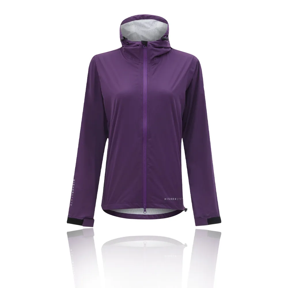 Higher State Mountain-Stretch giacca impermeabile da running per donna
