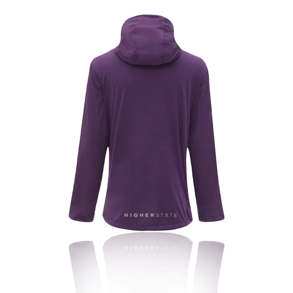 Higher State Mountain-Stretch giacca impermeabile da running per donna