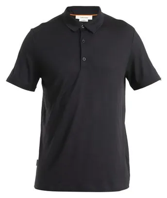 Icebreaker Merino 150 Tech Lite III Short Sleeve Polo Black