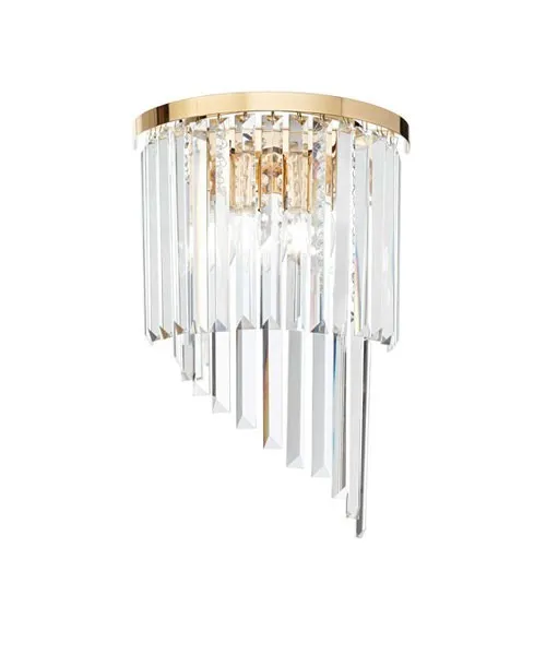 IDEAL-LUX Carlton AP3 Lampada da parete in cristallo 2 Colori