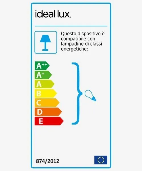 IDEAL-LUX Carlton AP3 Lampada da parete in cristallo 2 Colori