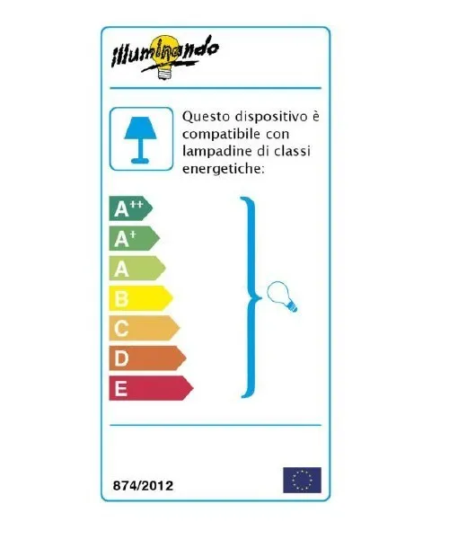 ILLUMINANDO Bingo Pinza Faretto con pinza 1 Luce