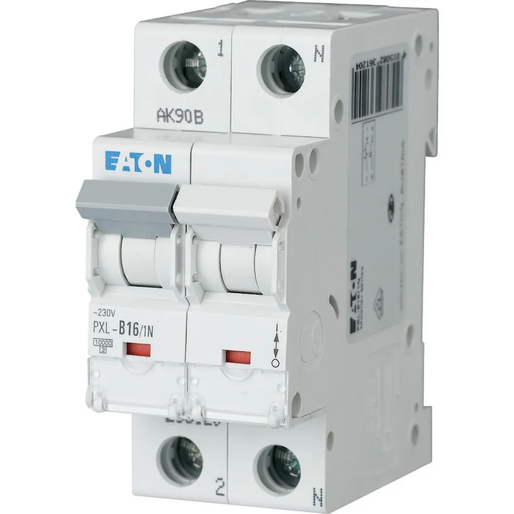 Interruttore magnetotermico Eaton, 1P 16A 10 kA, Tipo B