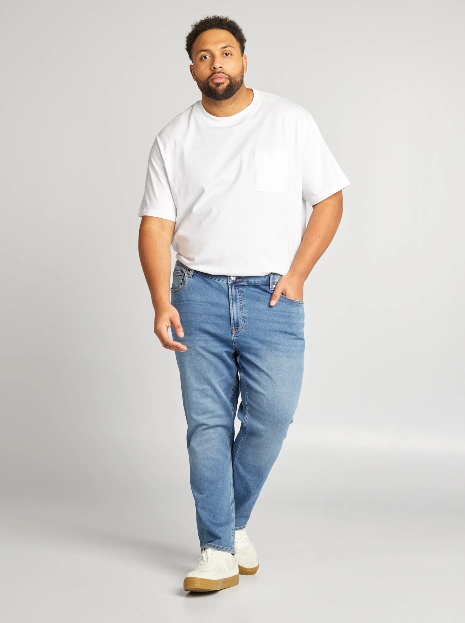 Jeans slim 5 tasche - L30 - BLU