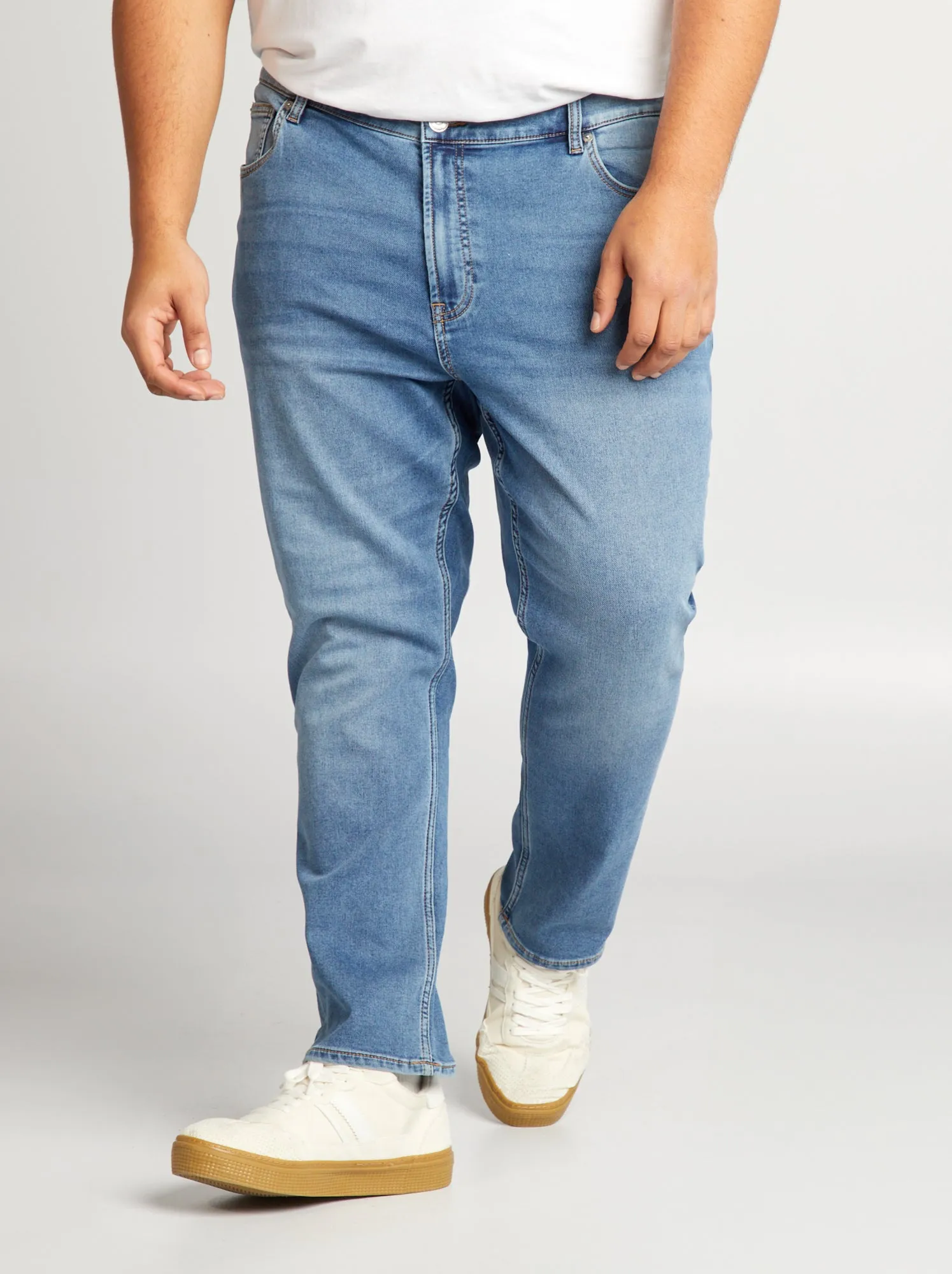 Jeans slim 5 tasche - L30 - BLU