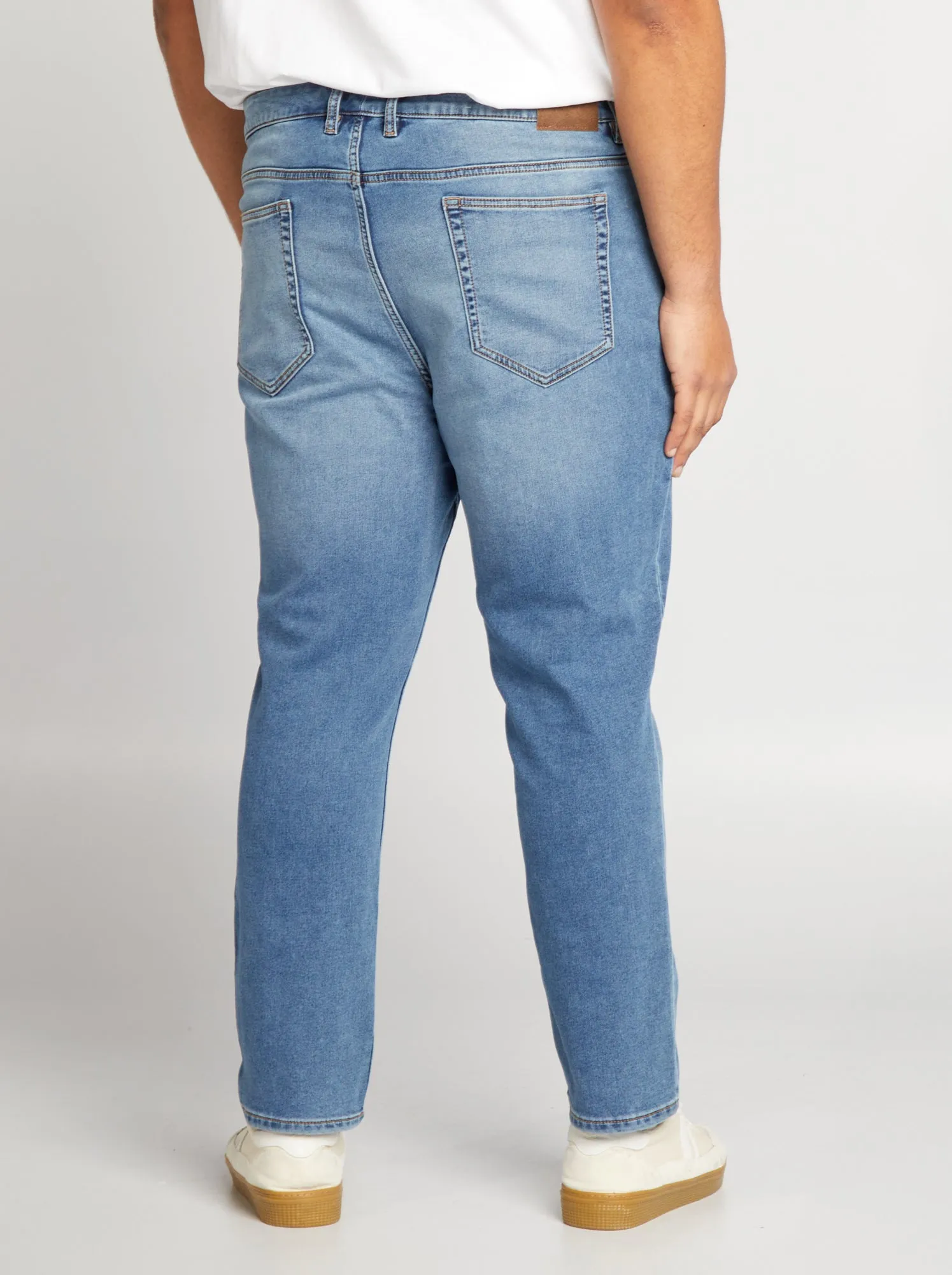 Jeans slim 5 tasche - L30 - BLU