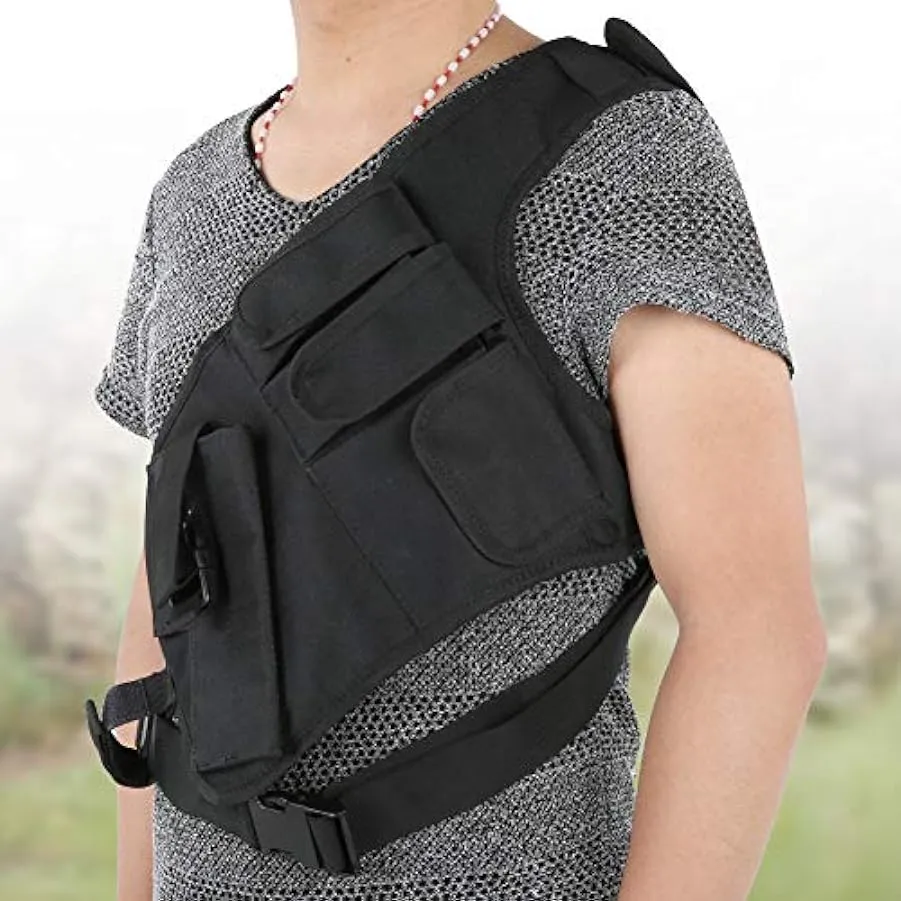 Jopwkuin Borsa ascellare per esterni, impermeabile, a spalla singola, 600D, ad alta densità, per escursioni, alpinismo 178387568