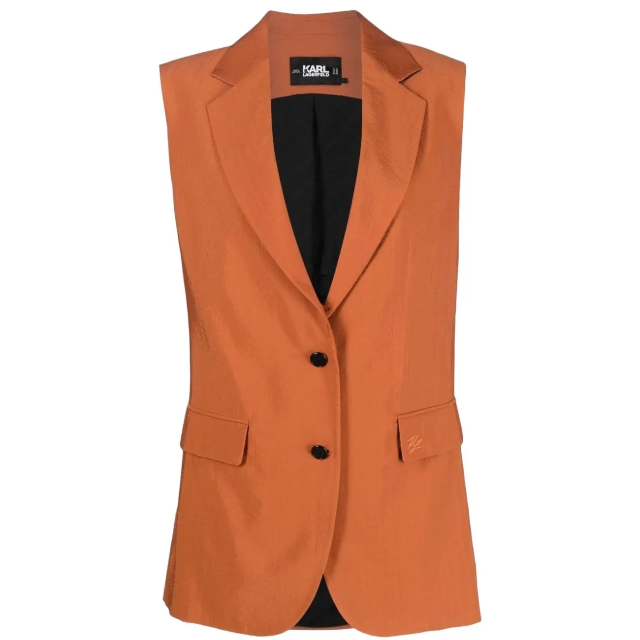 Karl Lagerfeld gilet sartoriale