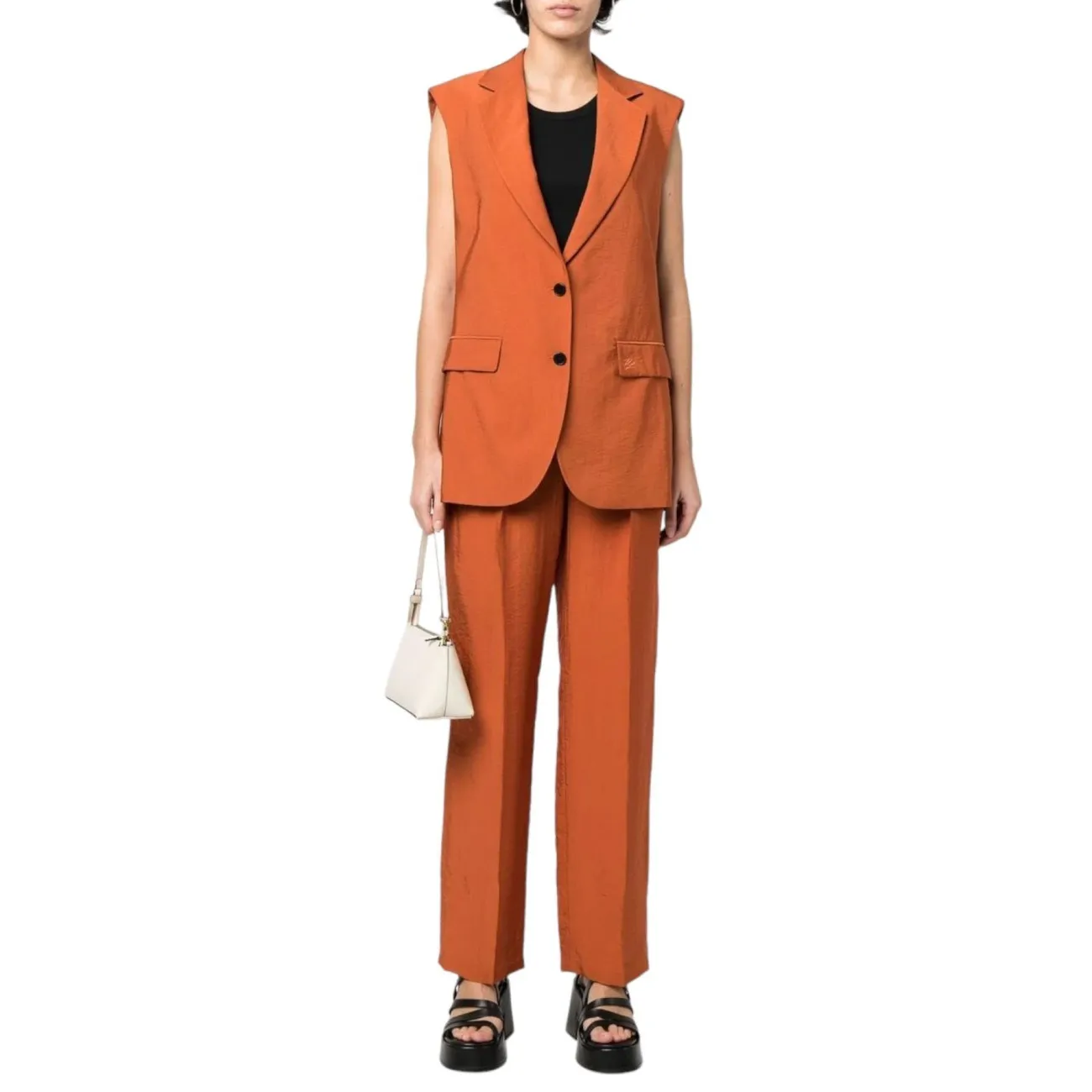 Karl Lagerfeld gilet sartoriale