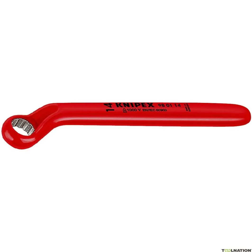 Knipex 98 01 09 Chiave ad anello VDE 9 mm