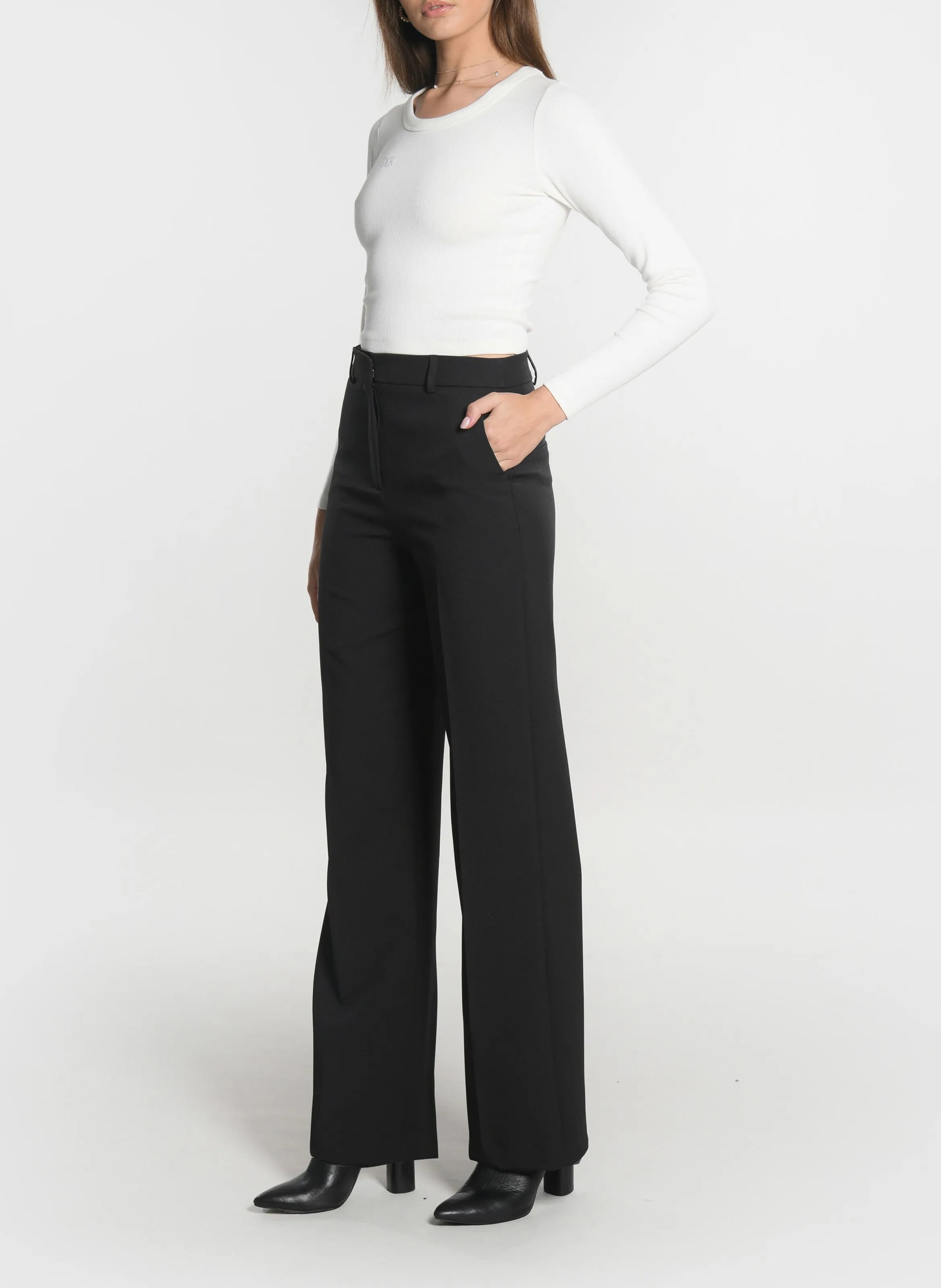  KOOKAI   MATHILDA - Pantalone largo | Nero