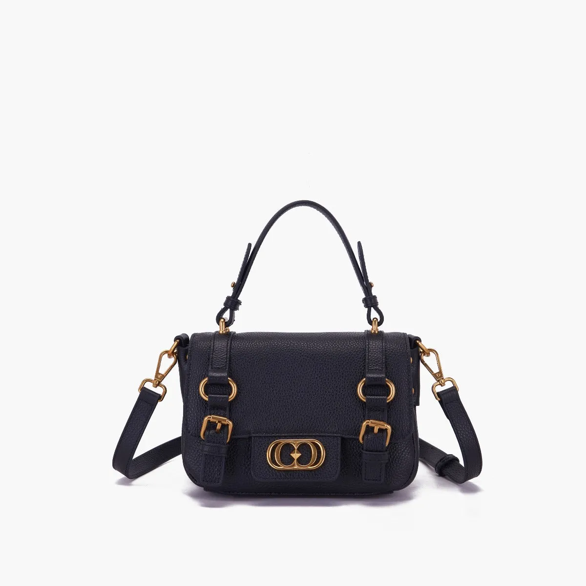 LA CARRIE BAG - BORSA SHOPPING MINI ATENA NERA