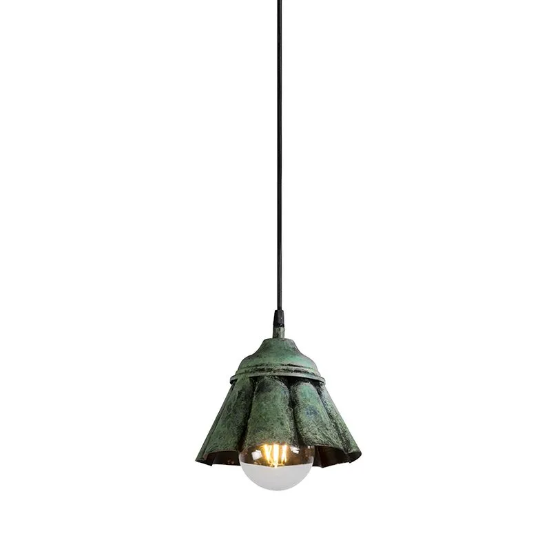 Lampada a sospensione NAVIGATOR verde antico