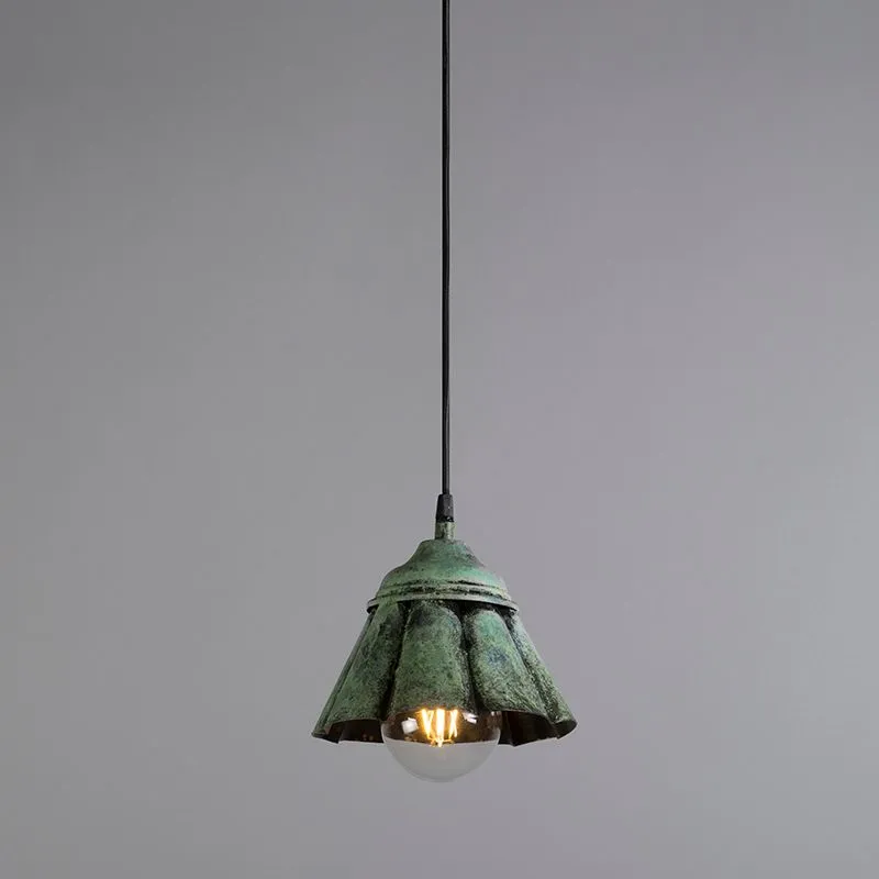 Lampada a sospensione NAVIGATOR verde antico