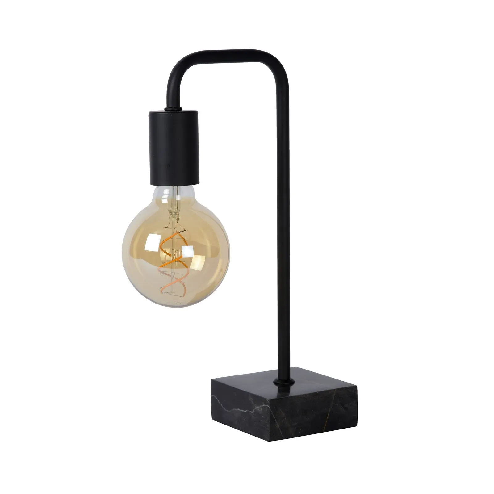 Lampada da tavolo Lorin in nero