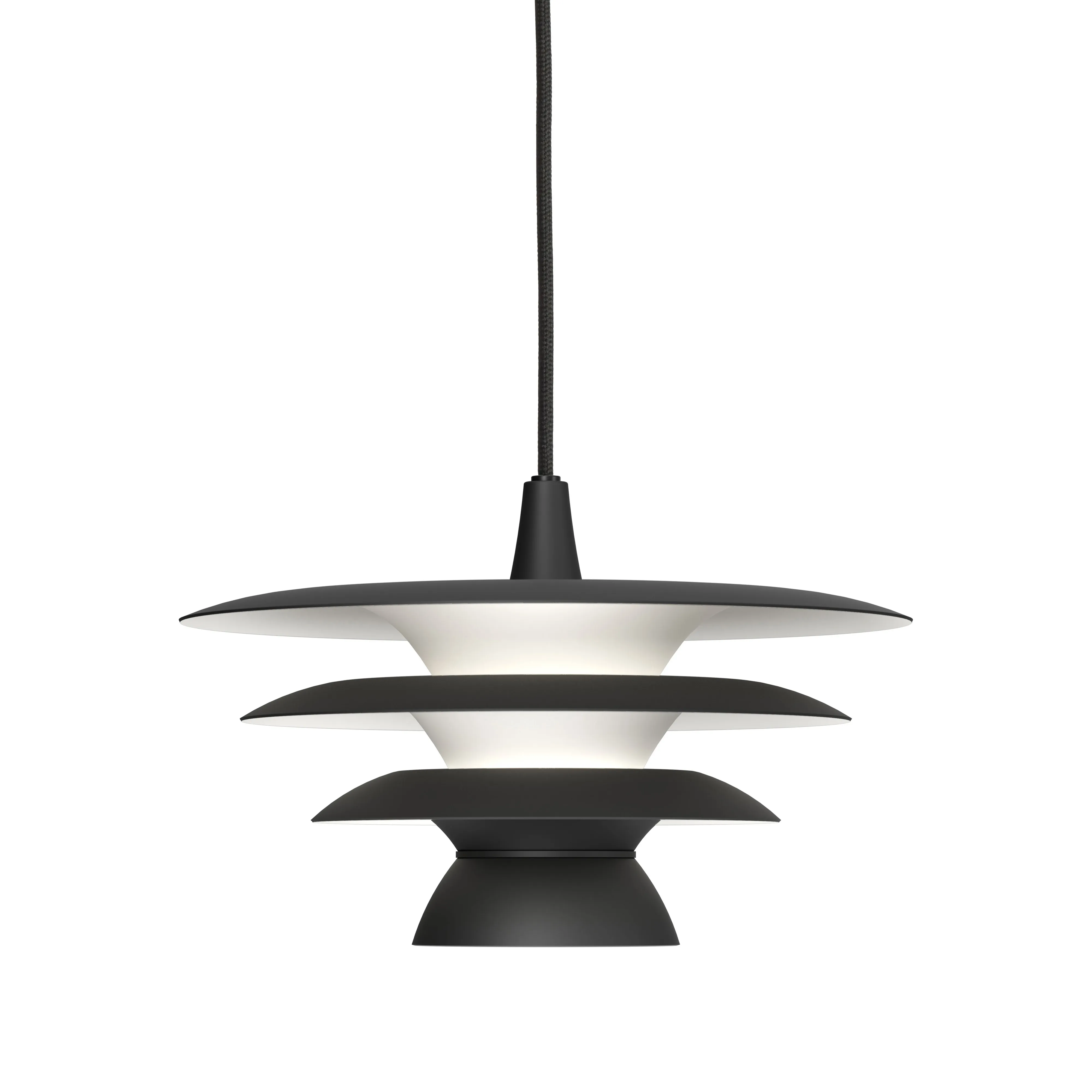 Lampadario DaVinci Ø 30 cm.jg{font-size:18px}Nero opaco