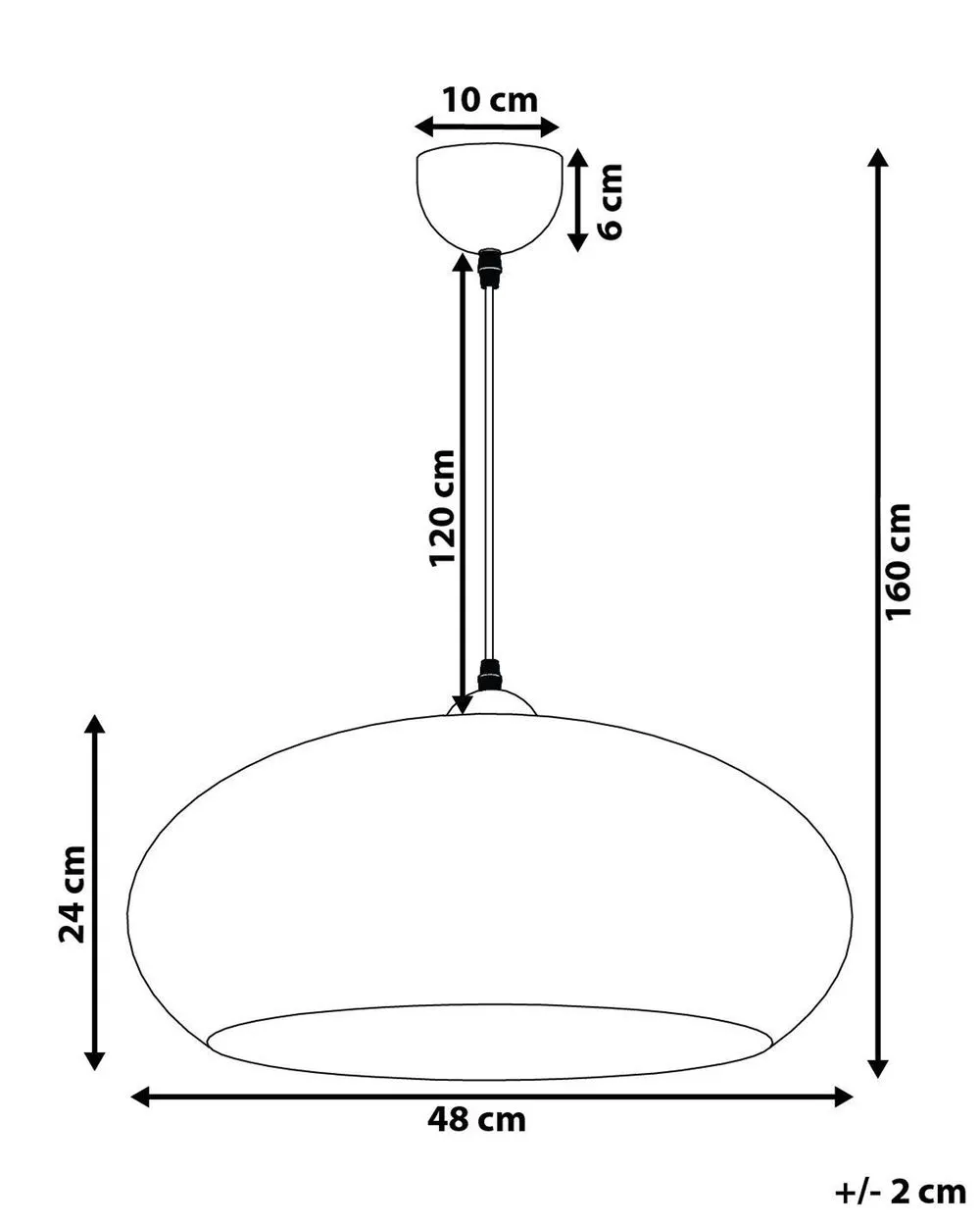 Lampadario LIMNATIS Metallo Oro
