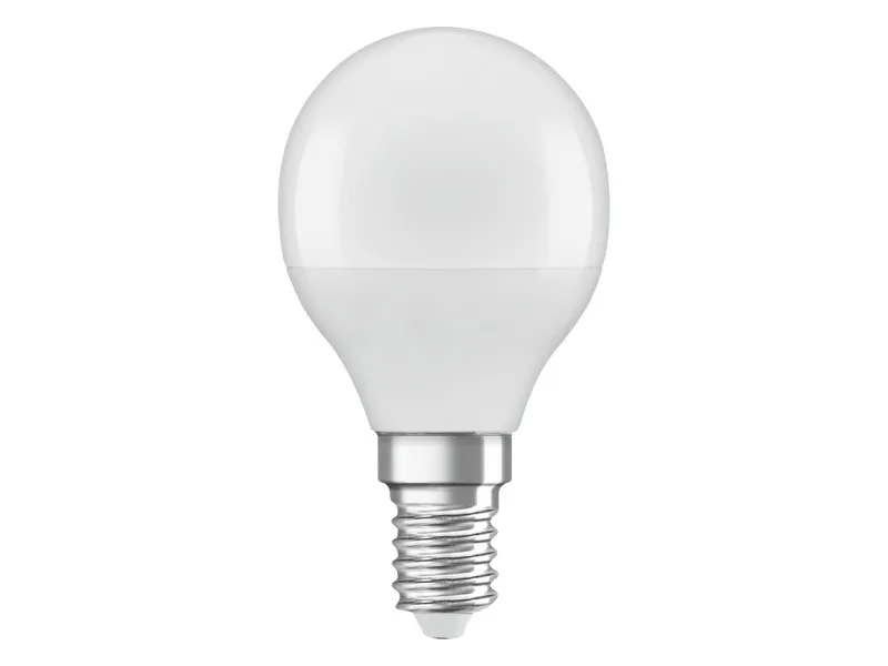 Lampadina LED E14 forma a sfera Osram 250lm bianco opaco 4000K