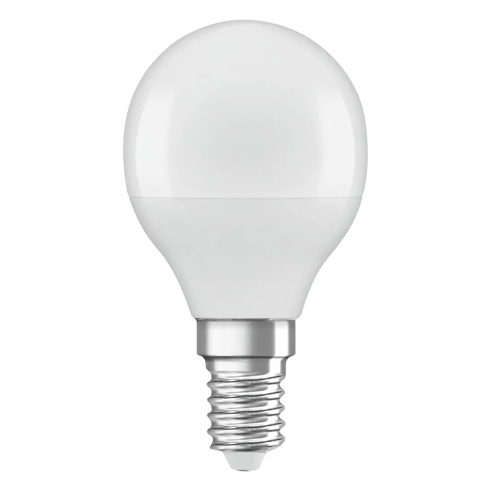 Lampadina LED E14 forma a sfera Osram 250lm bianco opaco 4000K