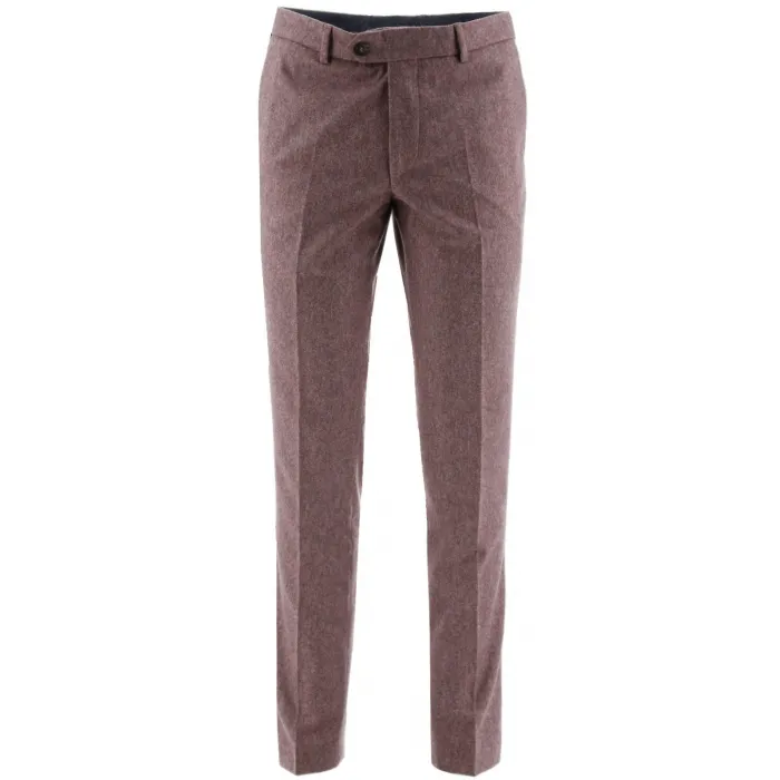 Lana hip slim fit broek rosso misto