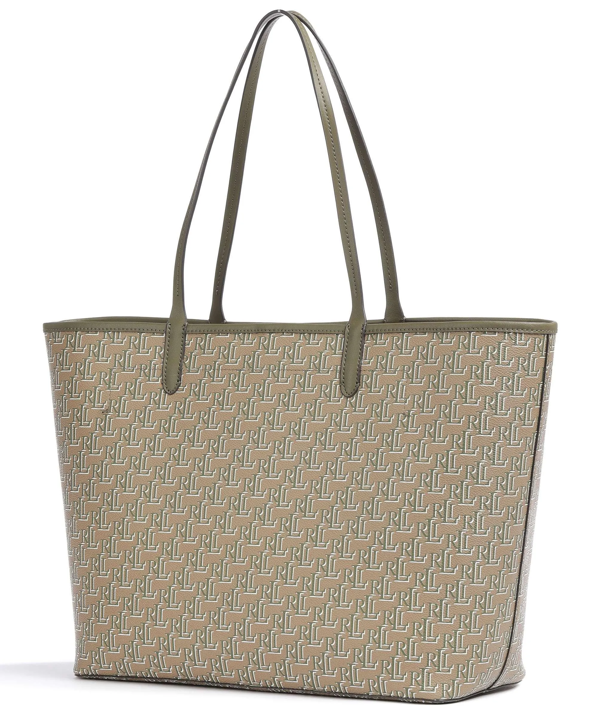  Lauren Ralph Lauren Collins 36 Borsa shopper pelle sintetica beige  