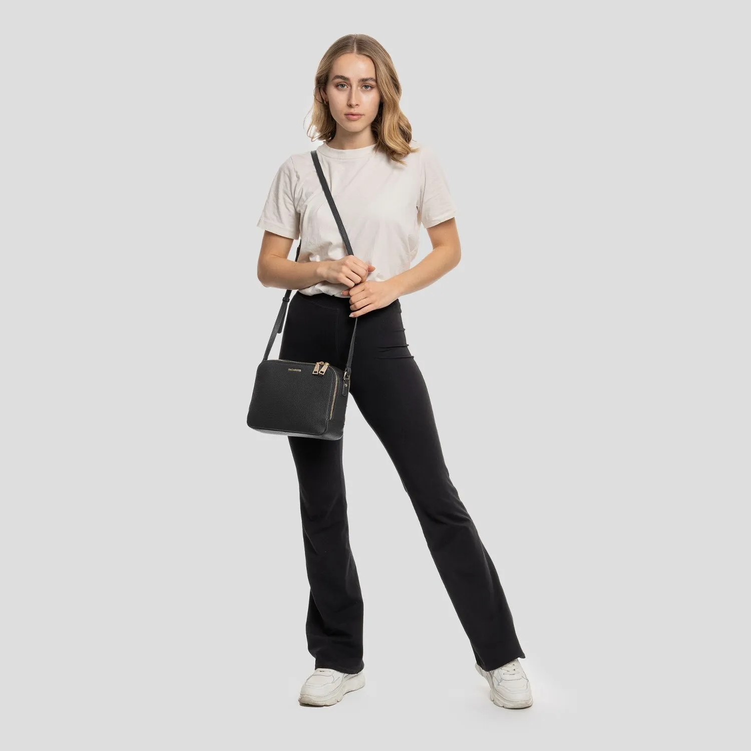 Lazarotti Bologna Leather Borsa a tracolla Pelle 21 cm