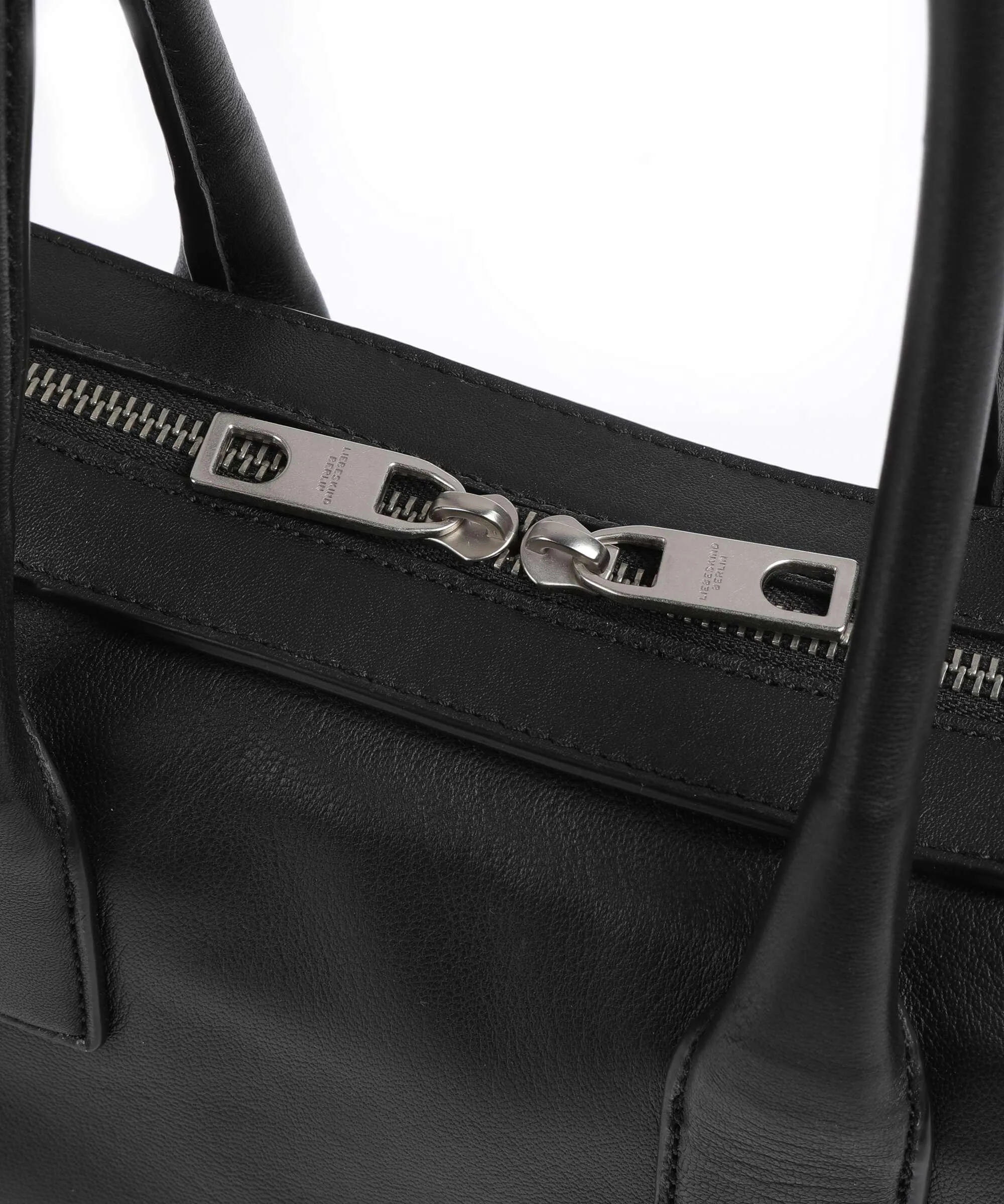  Liebeskind Fab Kodiaq Sheep S Borsa a spalla pelle a grana fine nero  