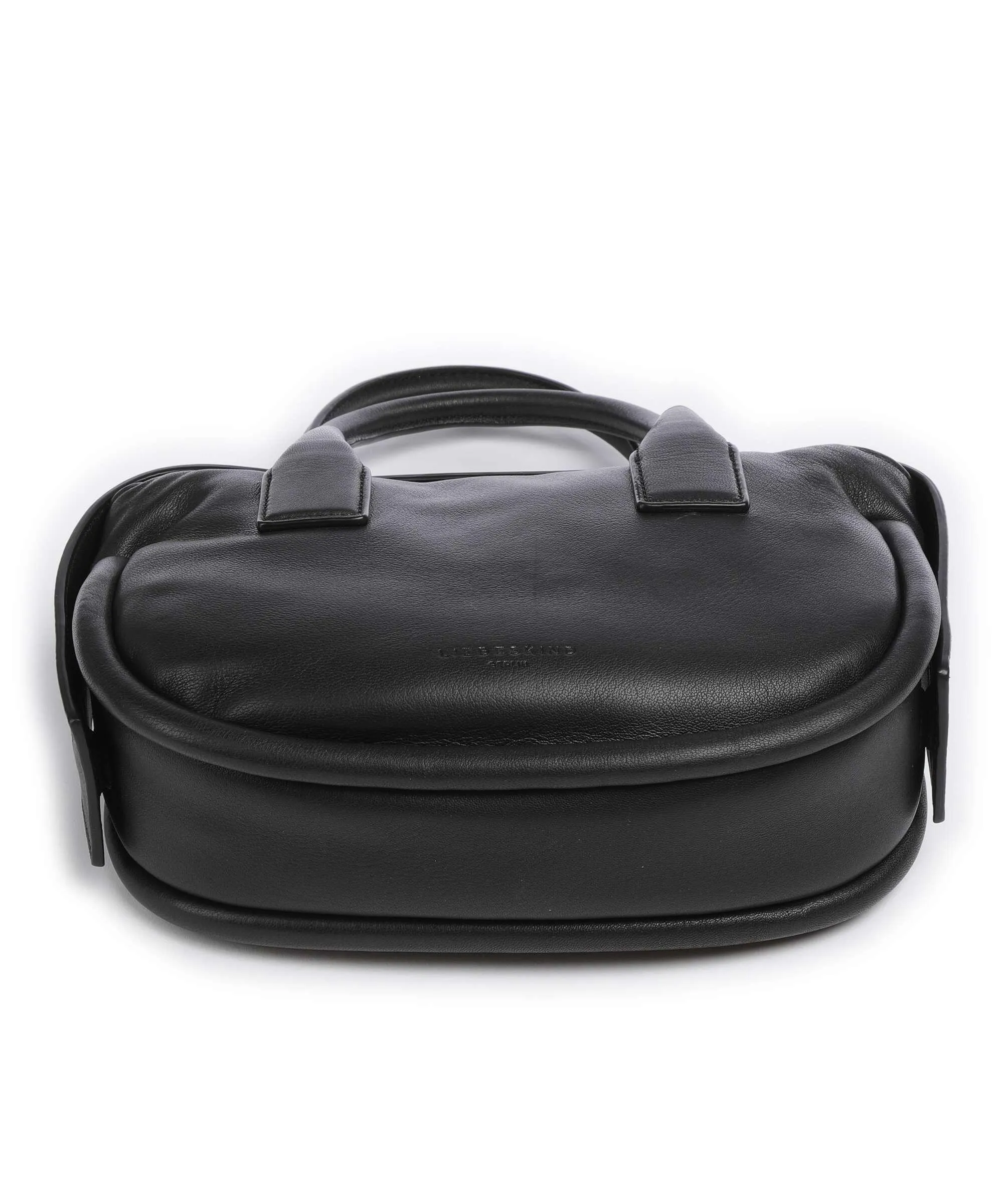  Liebeskind Fab Kodiaq Sheep S Borsa a spalla pelle a grana fine nero  